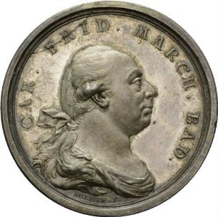 Fünfzigjähriges Regierungsjubiläum Karl Friedrichs 1796