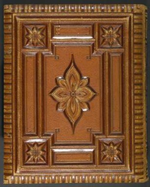 Sammelalbum mit Porträts namhafter Persönlichkeiten : Sammelalbum mit Porträts namhafter Persönlichkeiten. Ledereinband, geprägt, Goldschnitt; 26 x 21 x 6 cm (um 1870/1880). Dresden: SLUB/DF 1992.C.2