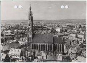 Landshut, Altstadt und Kirche St. Martin