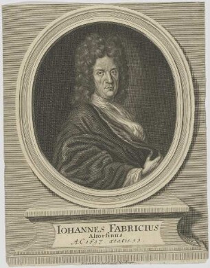 Bildnis des Iohannes Fabricius