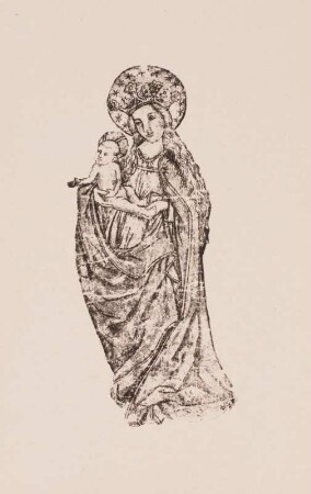 Maria mit Kind und Krone