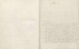 Johann Friedrich Reiffenstein an Karoline Luise von Baden (Straßburg)