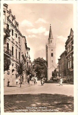 Postkarte, Landsberg an der Warthe (Neumark) (Gorzów Wielkopolski)