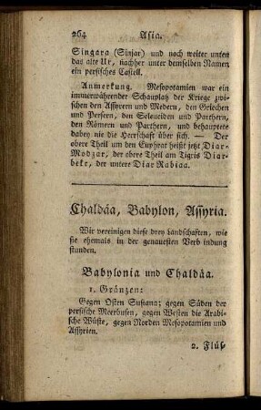 Chaldaea, Babylon, Assyria – Armenia