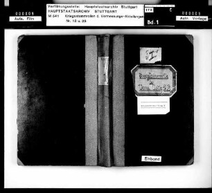 Kriegsstammrolle der Vermessungsabteilung Nr. 13 mit Druckereizug Nr. 3
