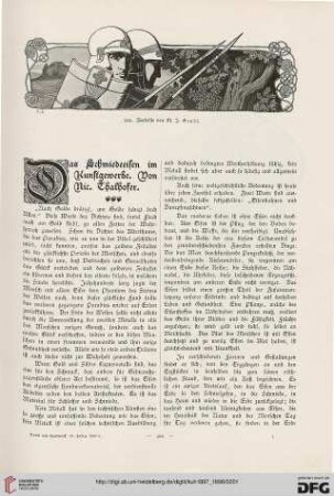 Das Schmiedeeisen im Kunstgewerbe