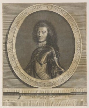 Porträt des Louis Auguste de Bourbon du Maine