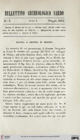 Statua d'Aristeo in bronzo