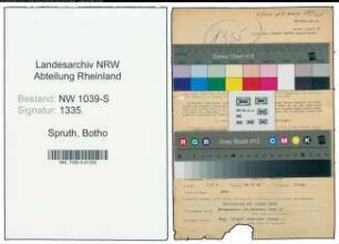 Entnazifizierung Botho Spruth , geb. 27.01.1904 (Oberpostrat)