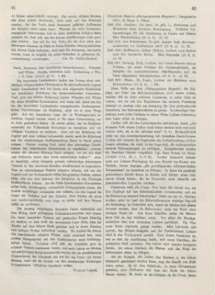 42-43 [Rezension] Friedrich Mann's "Pädagogisches Magazin" ; 658 ; 659 ; 649 ; 660 ; 669