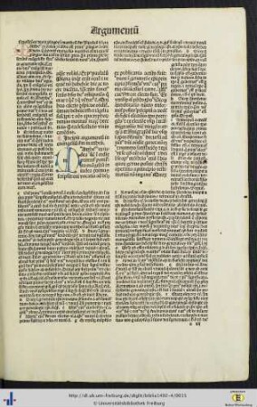 Argumentum in evangelium secundum mattheum
