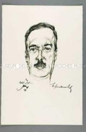 Bildnis des Dichters Hugo von Hofmannsthal (2)