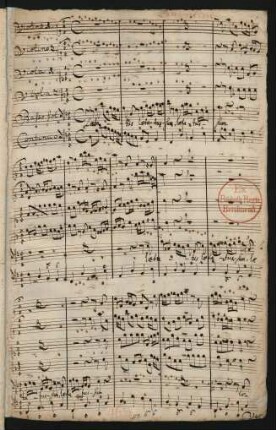 Laetatus sum; B, strings, bc; D-Dur