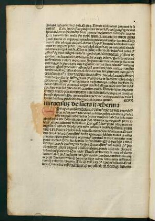 CCIX. Miraculum de sancta katherina - CCXIII. De sancta genorvesa