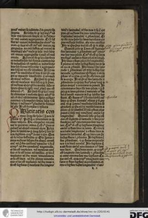 Postquam autor determinavit de qualitate discreta, hic consequenter determinat de quantitate continua...