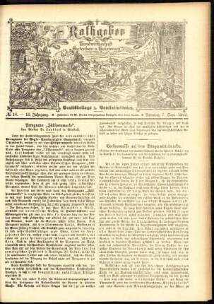 Ausgabe vom Sonntag, den 07. September 1902.