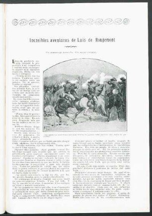 Increíbles aventuras de Luis de Rougemont : Un personaje extraño. - Un bluff colosal.