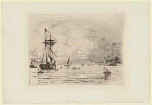 Sortie du Port de Honfleur