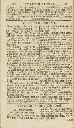 Von der Auferstehung Jesu Christi