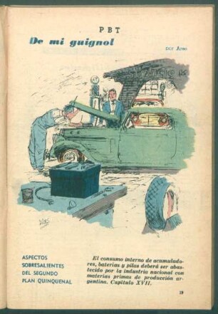 Aspectos sobresalientes del Segundo Plan Quinquenal - [Dibujo] : De mi Guignol