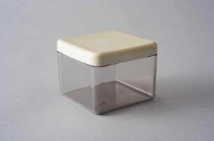 Kleiner Kühlschrankbehälter (Werkbundkiste Schönes Gerät aus Kunststoff, Vorratsdose, Vorratsbüchse)