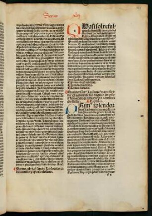 Sermo XLVI. de sancto Ludovico ordinis minorum Episcopo tholosano. - Sermo XLVII. de sancto Thoma de aquino ordinis predicatorum.