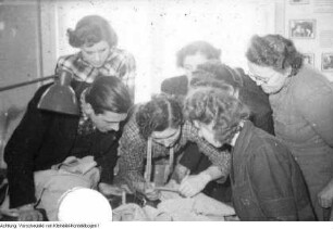Sebnitz, VEB Kleiderwerke Sebnitz, Gewerkschaftsbrigade, Januar 1954