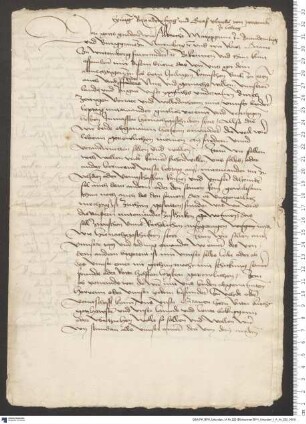Markgraf Albrecht Achilles von Brandenburg und Graf Ulrich V. von Württemberg schließen ein Bündnis auf Lebenszeit