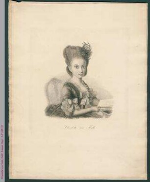 Porträt von Charlotte von Kalb
