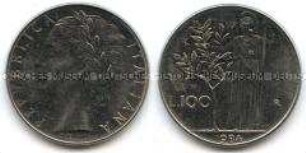 Italien, 100 Lire