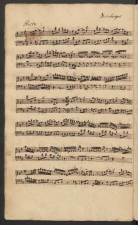 Stücke für Tasteninstrument; cemb; D-Dur; EngK 47