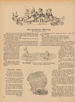 "Der Osterhase" "Eine harte Nuss diesjahr!"