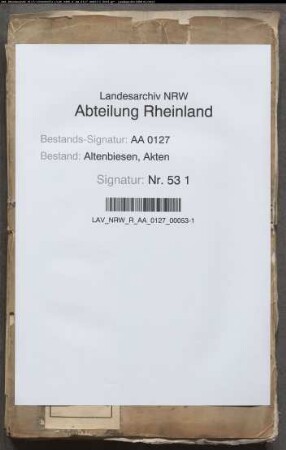 Höfe und Weingüter zu Hersel, Buschdorf und Widdig, Büsche zu Düntzekoven, Capellen etc. und einige beträchtliche Kapitalien