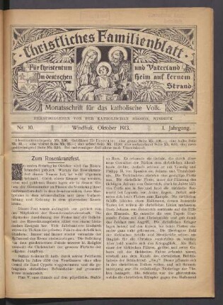 Nr. 10. Oktober 1913