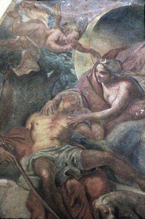 Das Element Luft dargestellt durch Selene und Endymion