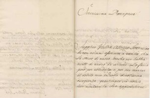 Johann Peter Job an Karoline Luise von Baden (Dornheim)