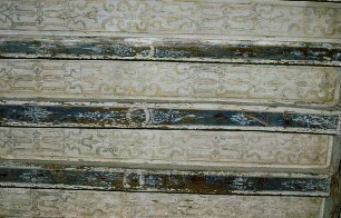 Schloß Reinbek: Stormarnzimmer: Holzdecke