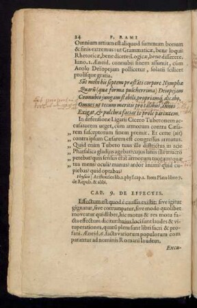 Cap. 9. De Effectis.