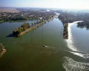 Schleuse Brandenburg : Blickrichtung Südosten
