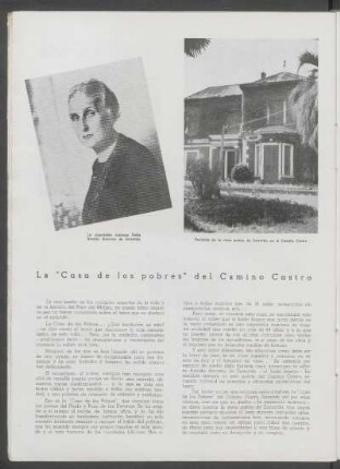 La "Casa de los pobres" del Camino Castro