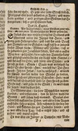 325-335, Das IX. - XI. Capitel
