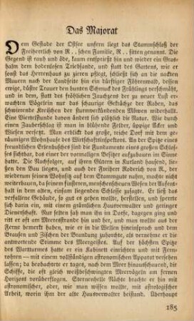 Das Majorat