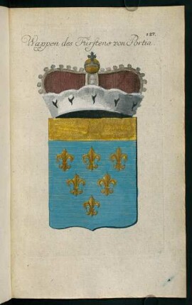 127, Wappen der Fürsten von Portia