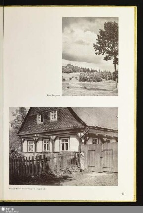 Vogtländisches Bauernhaus mit Umgebinde