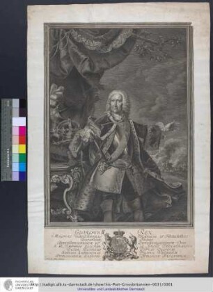 Georgius II. Rex : Magnae Britanniae Franciae Et Hiberniae Defensor Fidei ...