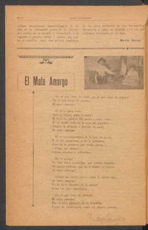 El Mate Amargo