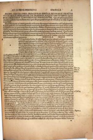 Liber Epistolarum sancti Hieronymi, Epistolarvm Sancti Hieronymi Pars Tertia