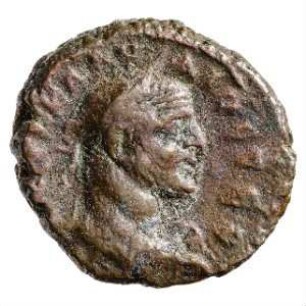 Münze, Tetradrachme, (Geißen); 269 /270 n. Chr. (SNG)