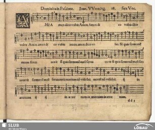 18. Amen amen dico vobis