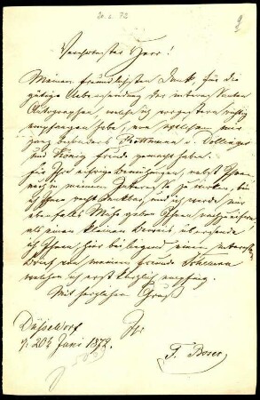 5-10-2-6.0000: Boser, Friedrich, Genremaler; diverse Schreiben ff.: Autographensammlung
